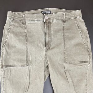 Express Women’s Sage Green Trousers